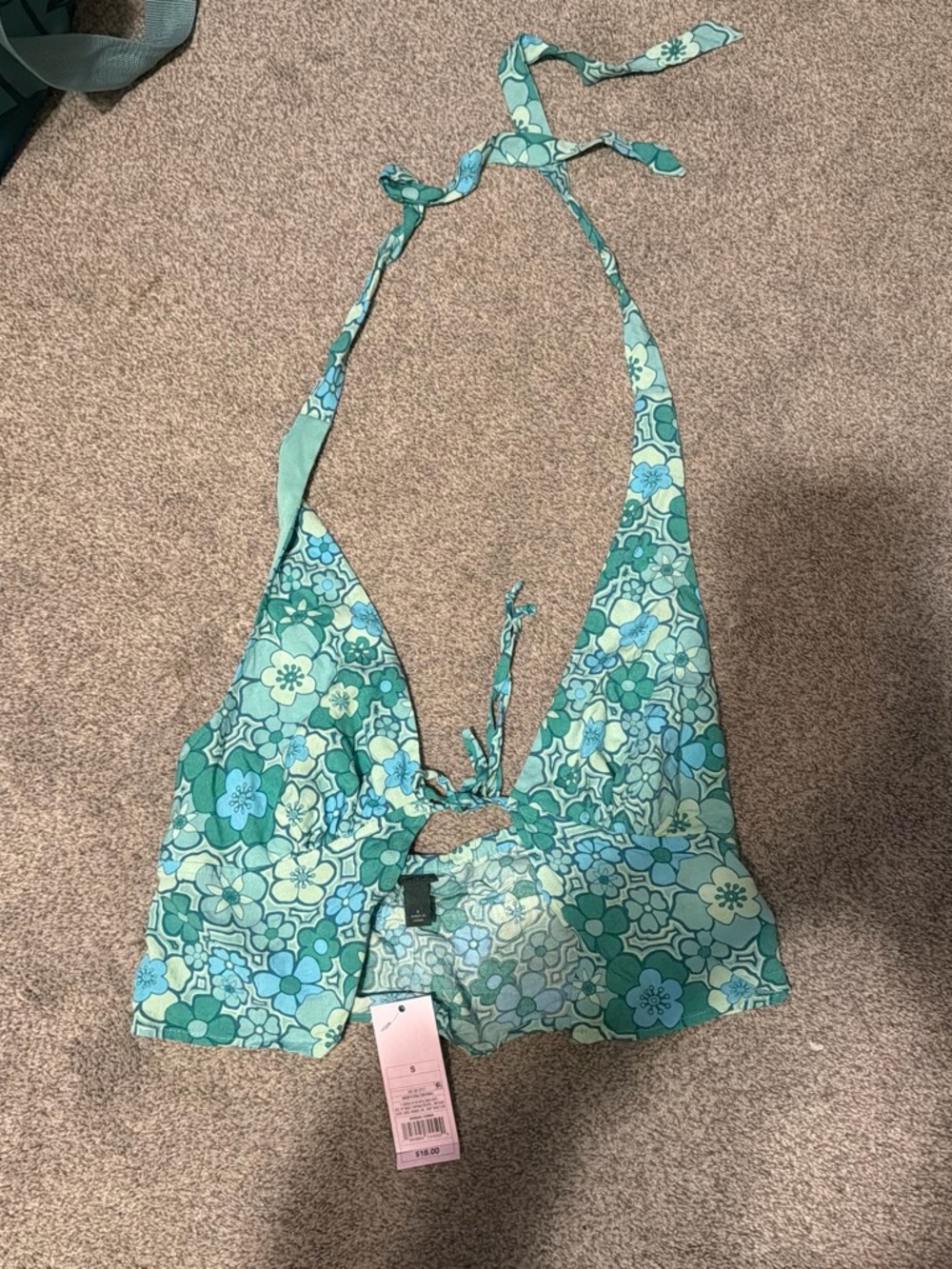 Floral tank top